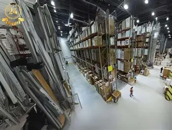 Illustrative warehouse parcel photo used for an Oopbuy shipping checklist