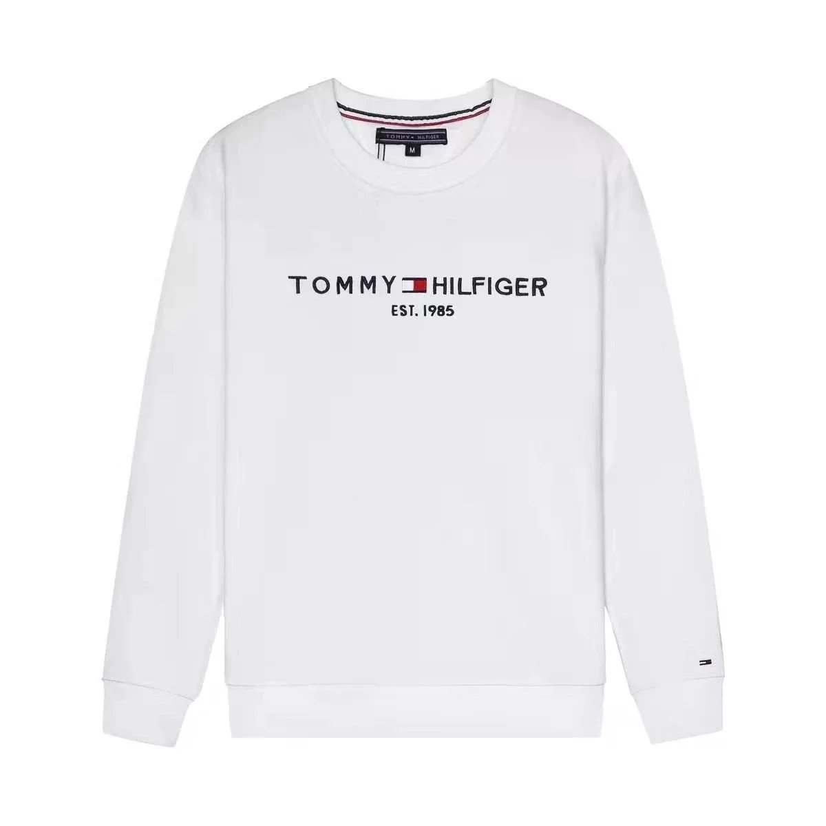 Tommy Hilfiger Registered Trademark Est. 1985 Graphic Crewneck Sweatshirt Navy