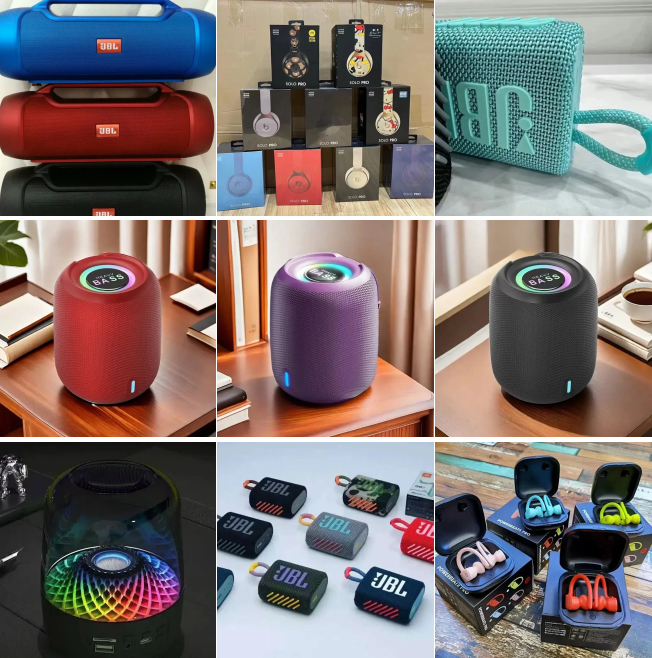 JBL Portable Bluetooth Speakers Wireless Audio Devices Multicolor