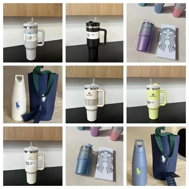 Stanley Quencher H2.0 FlowState Insulated Tumbler Stainless Steel Multicolor