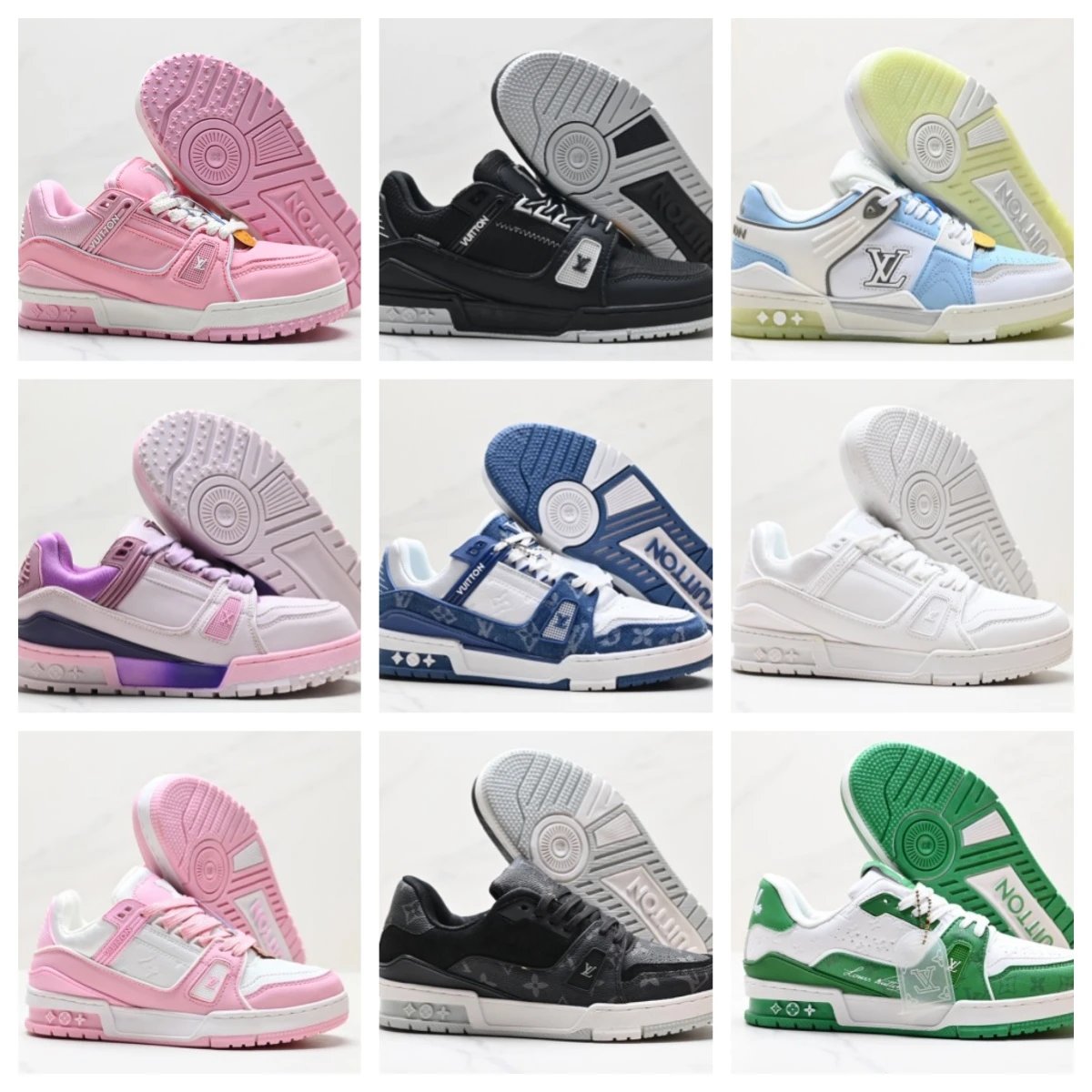 Nike Dunk Low Sneaker Collection - Multicolor