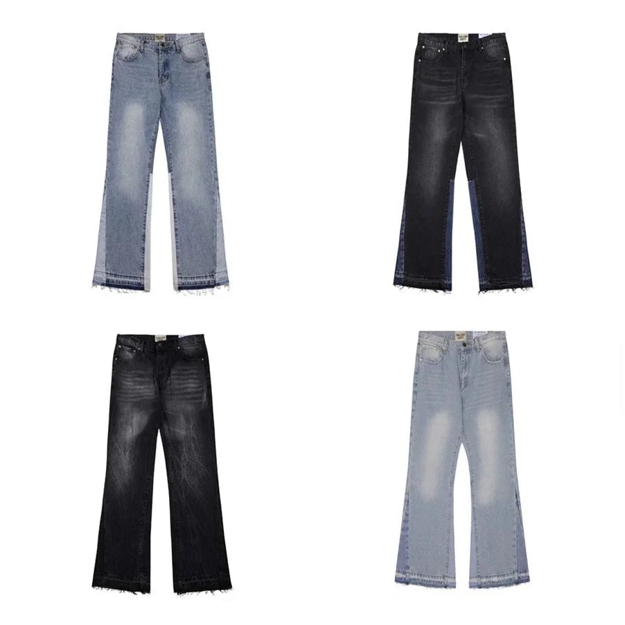 Flared Jeans Collection - Blue and Black