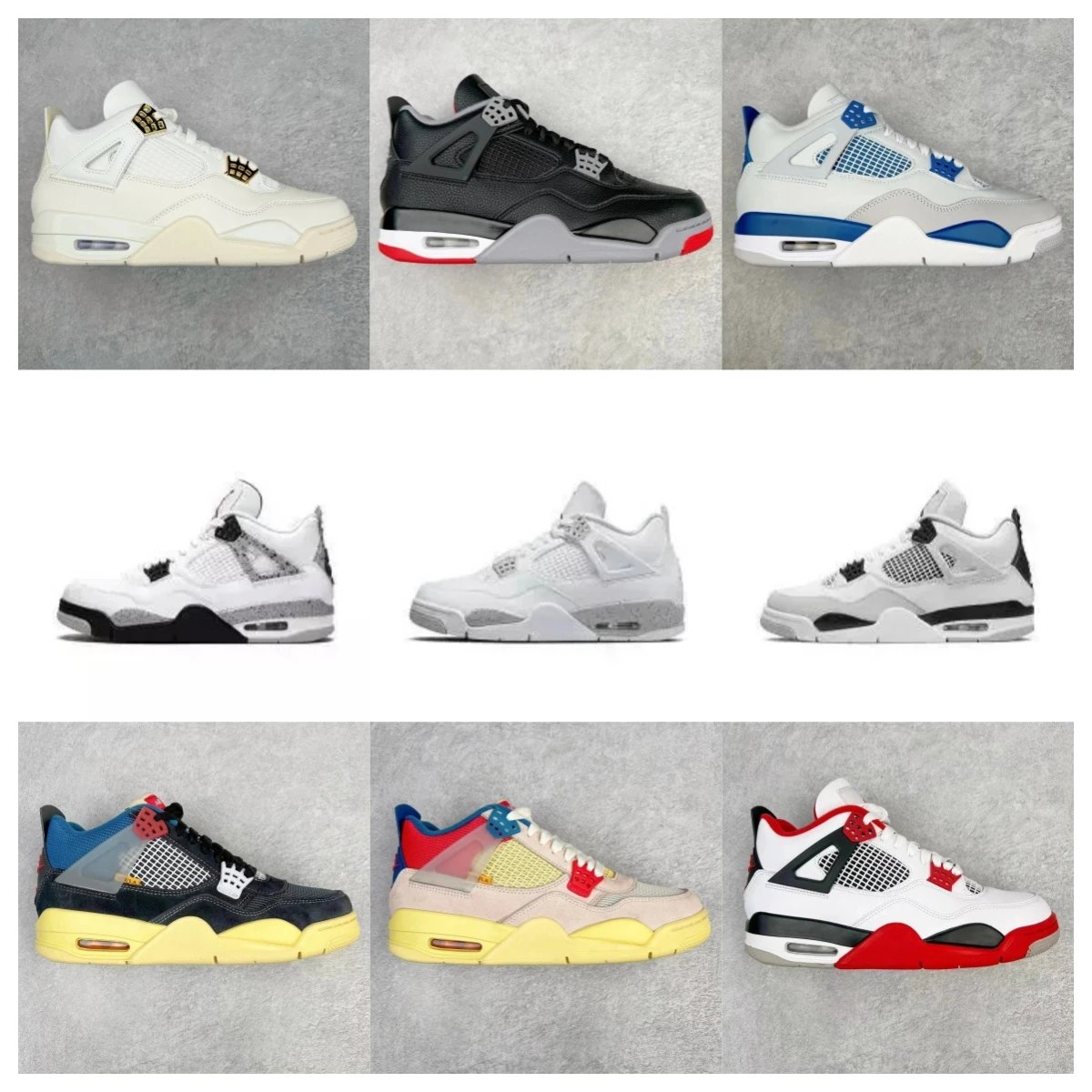 Jordan Air Jordan 4 Sneaker Collection - Multicolor