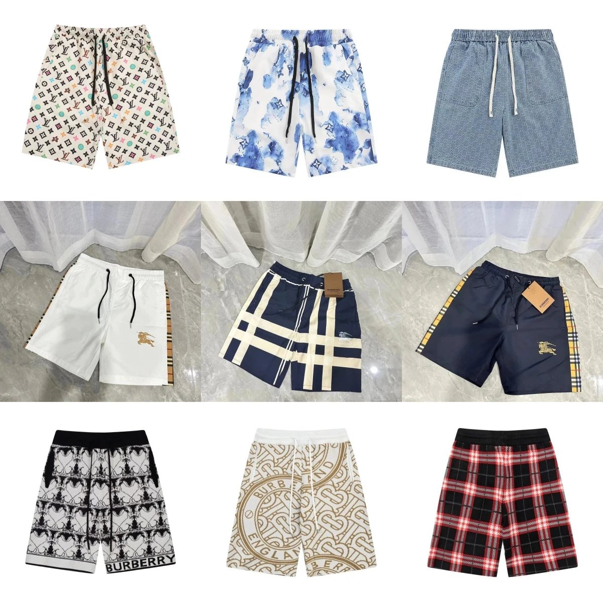 Basketball and Graphic Shorts Collection - Multicolor