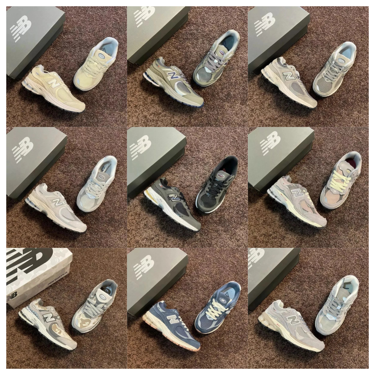 New Balance 2002R Sneaker Collection - Multicolor