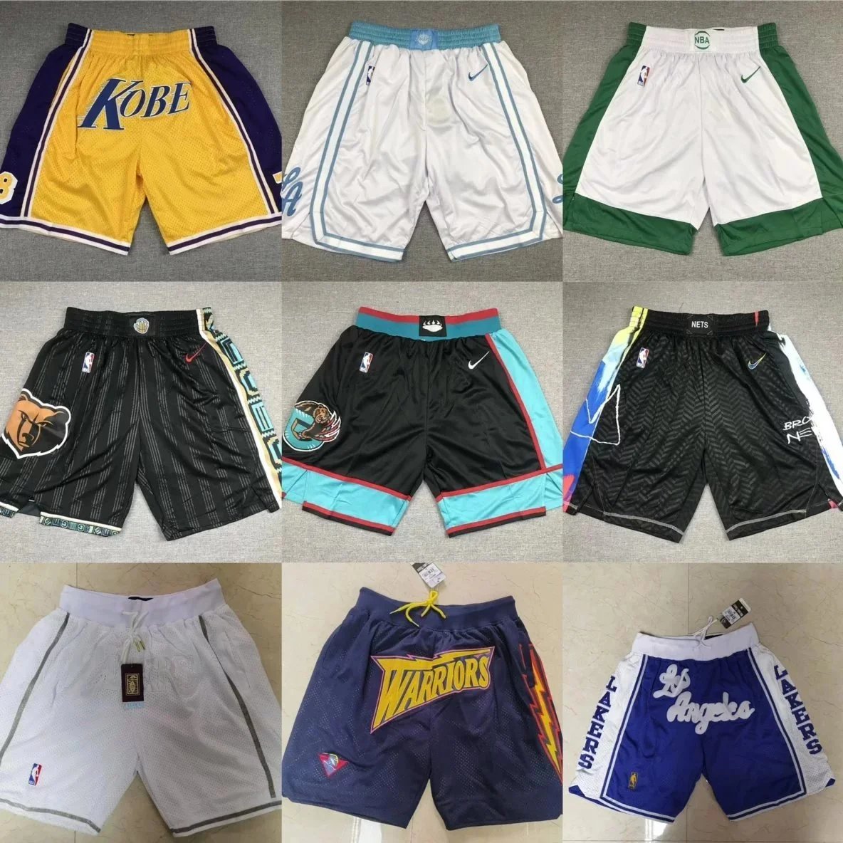 NBA Basketball Shorts Collection - Multicolor