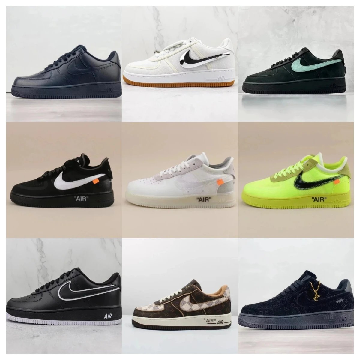 Nike Air Force 1 Low Sneaker Collection - Multicolor