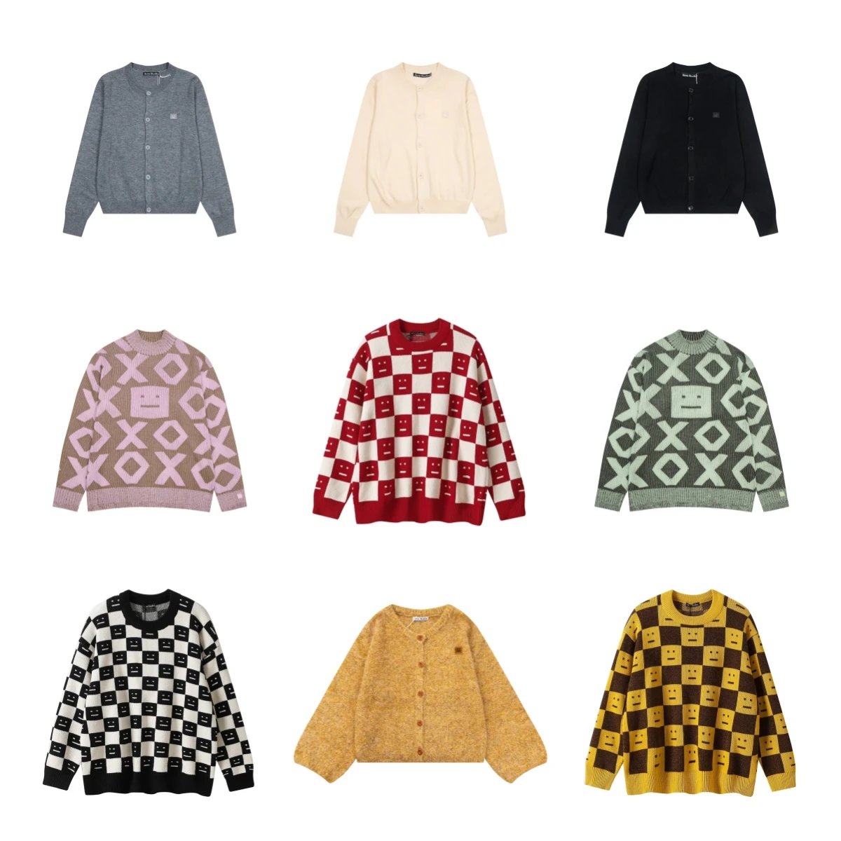 Louis Vuitton Monogram Knit Sweater Collection - Multicolor